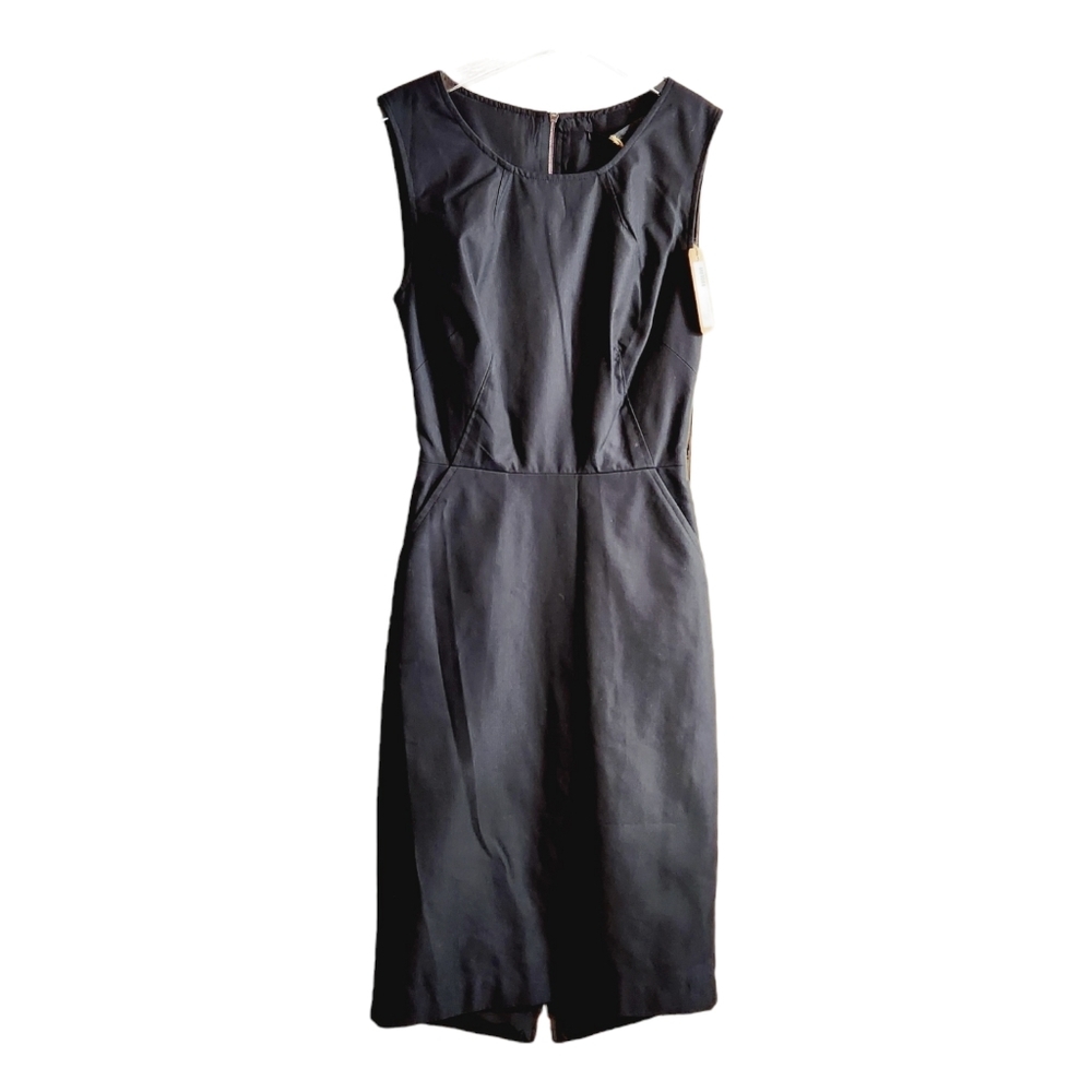 NWT Jenni Kayne Cut Out Midi pencil Cotton Dress w/ Silk Lining Size: 2